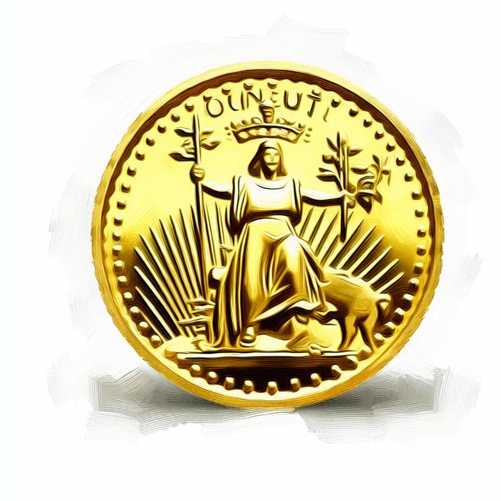 Ein Bild zum Thema Goldmünze im Finanzen Kontext